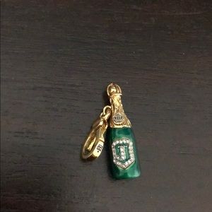 Juicy couture charm champagne bottle